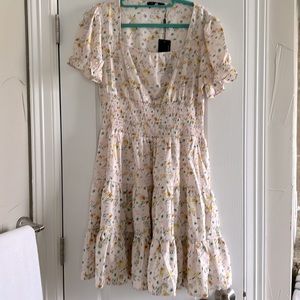 Cute smocked floral dress
